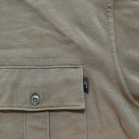 Eastern Mountain Sports Men’s XL Button Down Long Sleeve Work Chore Shirt EUC - Picture 3 of 6